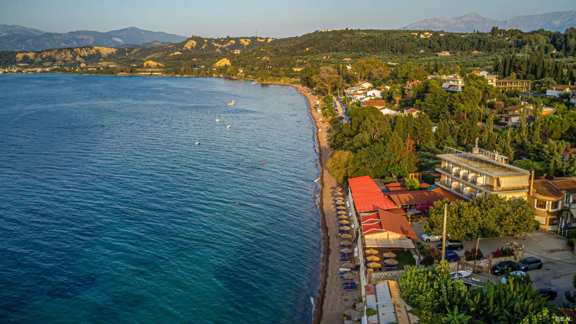 Hotel Castella Beach Alissos Exterior foto