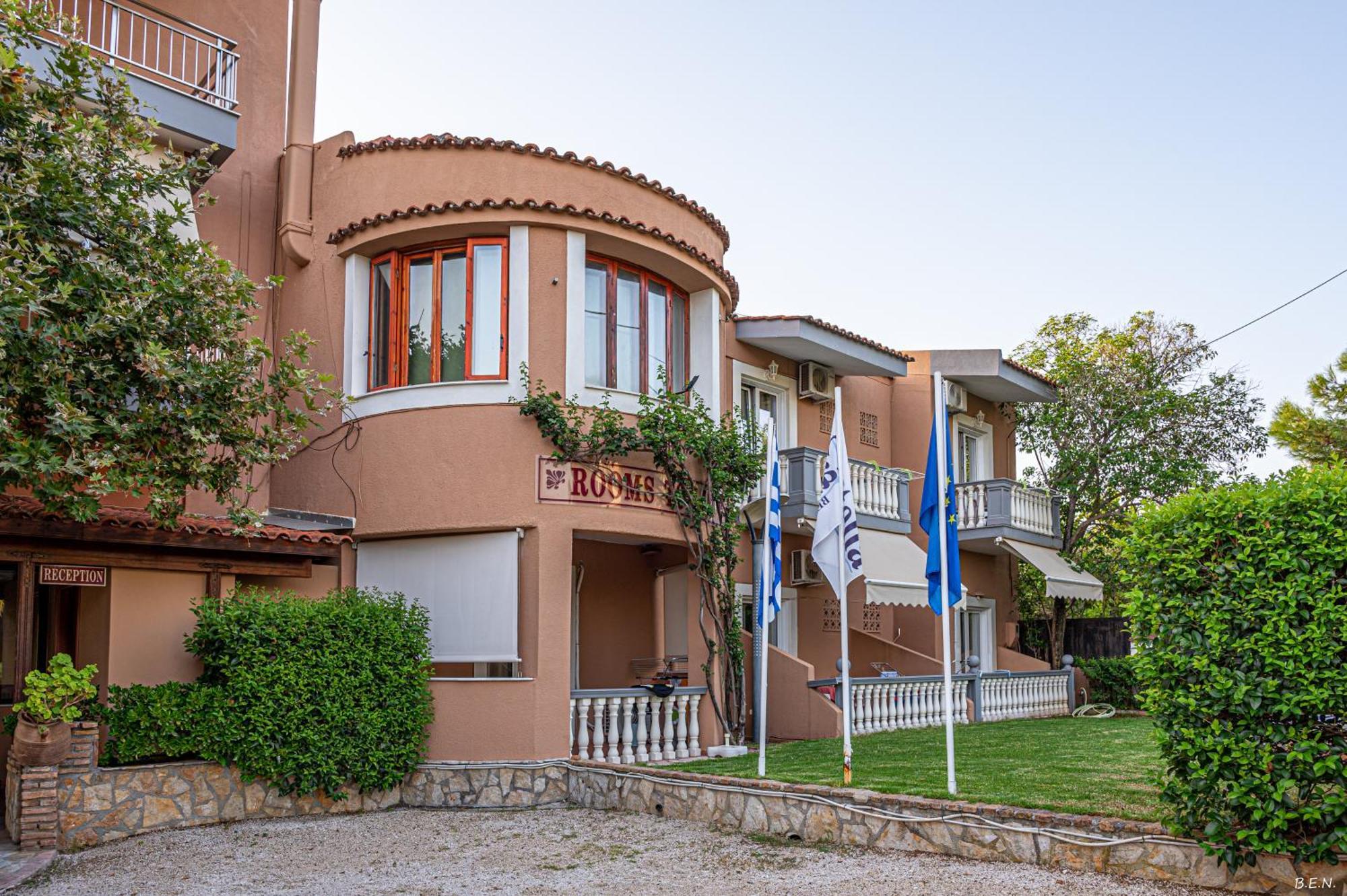 Hotel Castella Beach Alissos Exterior foto